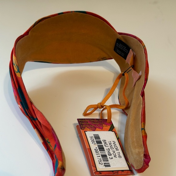 Powder design Bold Multi Color Floral Twisted Headband Sati One Size - Picture 3 of 7